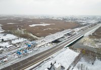 Uhowo, mosty nad Narwią, 18.11.2022 r., Szymon Grochowski, źródło PKP Polskie Linie Kolejowe S.A (2)