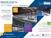Wizualizacja nowej stacji Białystok