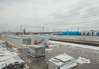 Prace na odcinku Czyżew – Białystok, listopad 2022
