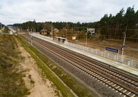 Zaręby Kościelne, 10.12.2019 r. fot. Tomasz Nizielski. Źródło: PKP Polskie Linie Kolejowe S.A.