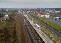 Szulborze, 10.12.2019 r. fot. Tomasz Nizielski. Źródło: PKP Polskie Linie Kolejowe S.A.