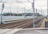 Szulborze, 22.03.2020 r. fot. Tomasz Nizielski. Źródło: PKP Polskie Linie Kolejowe S.A.