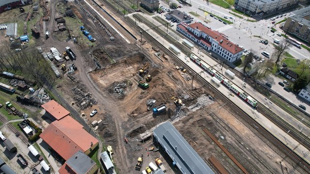 Stacja Ełk - prace rozbiórkowe, Łukasz Bryłowski, PKP Polskie Linie Kolejowe S.A.