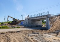 Czyżew, wiadukt nad DK 63, 110 km, 177 km, 24.06.2022 r., Łukasz Bryłowski, źródło PKP Polskie Linie Kolejowe S.A. (4)