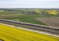 Okolice stacji Czyżew, 20.05.2022 r., Szymon Grochowski, źródło PKP Polskie Linie Kolejowe S.A (1)