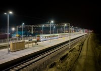 Prace na odcinku Czyżew – Białystok, listopad 2022