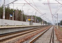 Zaręby Kościelne, 10.12.2019 r. fot. Tomasz Nizielski. Źródło: PKP Polskie Linie Kolejowe S.A.