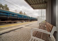 Zaręby Kościelne, 10.12.2019 r. fot. Tomasz Nizielski. Źródło: PKP Polskie Linie Kolejowe S.A.