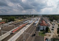Stacja Elk Osobowy  13.09.2024 r.  Szymon Grochowski  zrodlo PKP Polskie Linie Kolejowe S.A.  15 