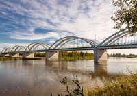Most na Bugu, 06.10.2020 r., Autor: Szymon Grochowski, Źródło: PKP Polskie Linie Kolejowe S.A.