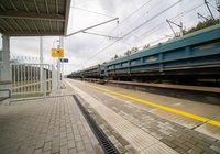 Zaręby Kościelne, 10.12.2019 r. fot. Tomasz Nizielski. Źródło: PKP Polskie Linie Kolejowe S.A.