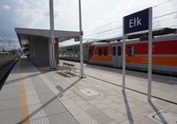 Stacja Elk Osobowy  13.09.2024 r.  Szymon Grochowski  zrodlo PKP Polskie Linie Kolejowe S.A.  10 