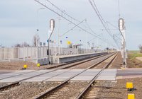 Szulborze, 22.03.2020 r. fot. Tomasz Nizielski. Źródło: PKP Polskie Linie Kolejowe S.A.
