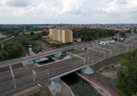 Wiadukt ul. Towarowa  Elk   13.09.2024 r.  Szymon Grochowski  zrodlo PKP Polskie Linie Kolejowe S.A.  2 