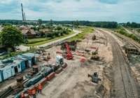 Przystanek Białystok Zielone Wzgórza, 174 km, 2.08.2021 r., Tomasz Nizielski, źródło PKP Polskie Linie Kolejowe S.A 
