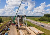 Uhowo, mosty nad Narwią, 11.08.2022 r., Łukasz Bryłowski, źródło PKP Polskie Linie Kolejowe S.A (2)