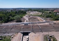 Wiadukt ul. Towarowa, Ełk, 26.05.2024 r., Szymon Grochowski, źródło PKP Polskie Linie Kolejowe S.A. (2)