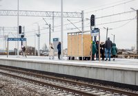 Stacja Czyżew, 18.11.2022 r., Szymon Grochowski, źródło PKP Polskie Linie Kolejowe S.A (9)