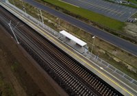 Szulborze, 10.12.2019 r. fot. Tomasz Nizielski. Źródło: PKP Polskie Linie Kolejowe S.A.