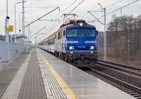 Szulborze, 10.12.2019 r. fot. Tomasz Nizielski. Źródło: PKP Polskie Linie Kolejowe S.A.